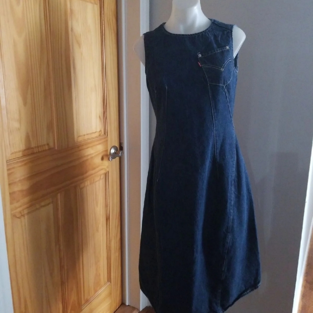 Denim dress